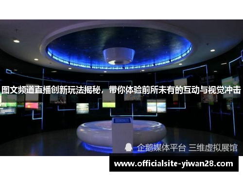 图文频道直播创新玩法揭秘，带你体验前所未有的互动与视觉冲击